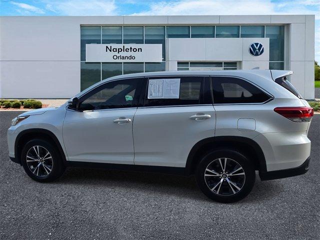 used 2019 Toyota Highlander car, priced at $25,500
