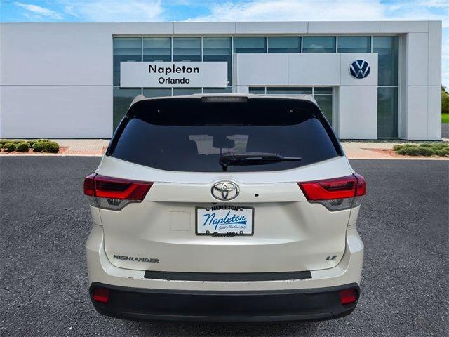 used 2019 Toyota Highlander car, priced at $25,500