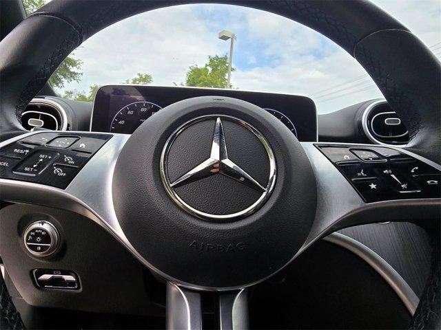 used 2024 Mercedes-Benz C-Class car, priced at $34,000