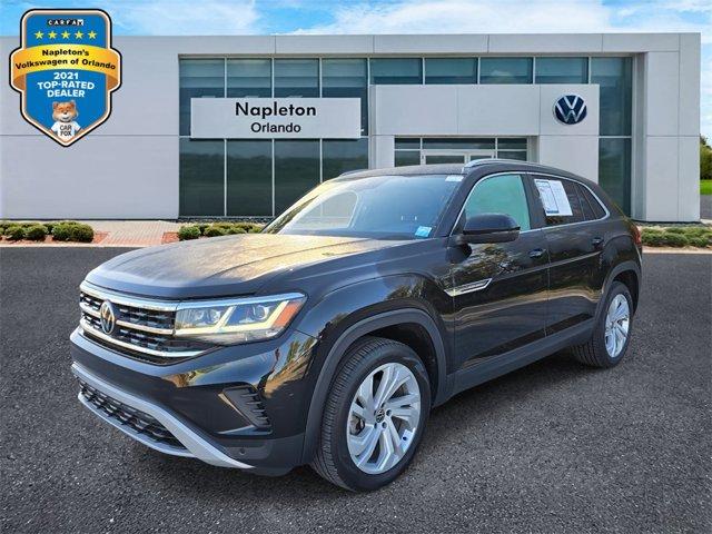 used 2021 Volkswagen Atlas Cross Sport car, priced at $23,433