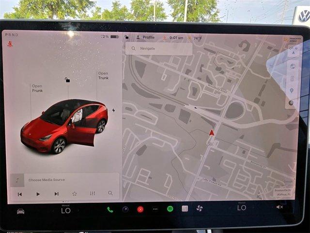 used 2020 Tesla Model Y car, priced at $24,200