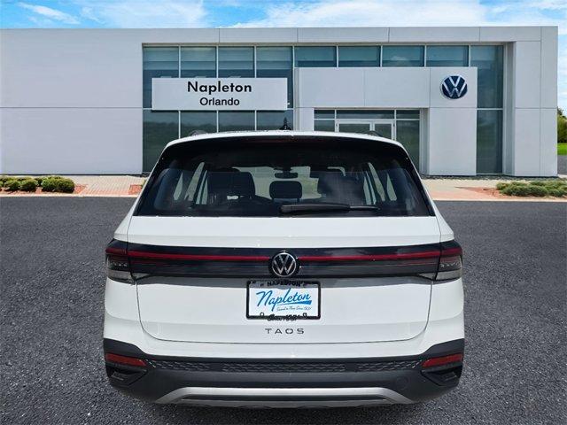 new 2025 Volkswagen Taos car, priced at $25,259
