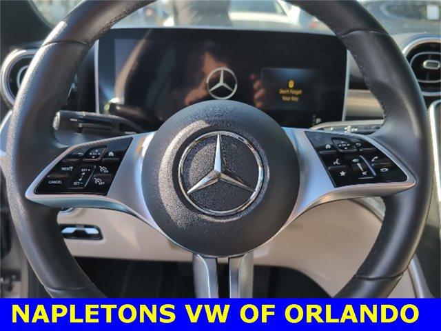 used 2024 Mercedes-Benz C-Class car, priced at $39,000