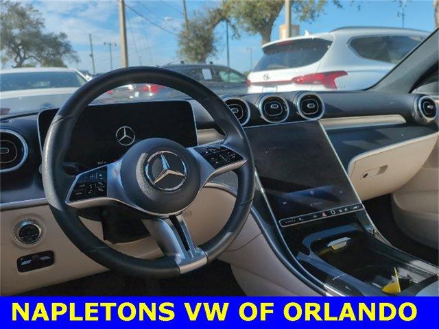 used 2024 Mercedes-Benz C-Class car, priced at $39,000