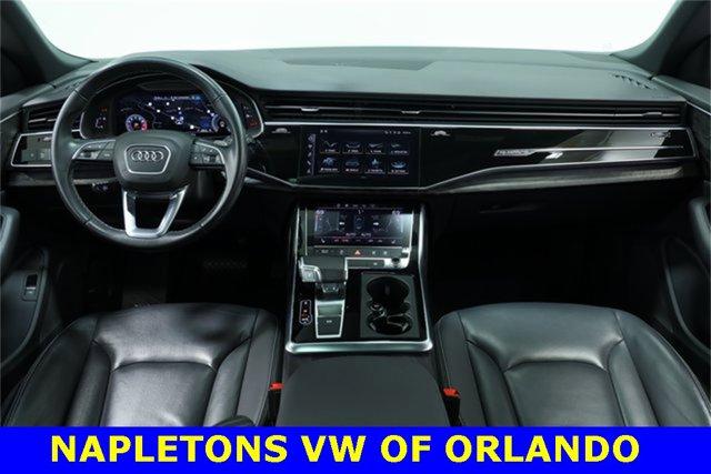 used 2021 Audi Q8 car, priced at $38,499