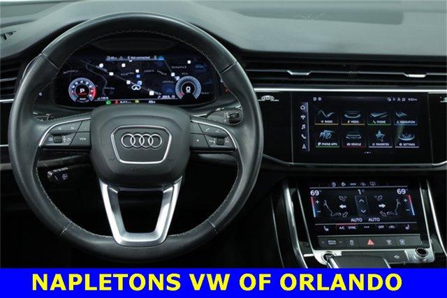 used 2021 Audi Q8 car, priced at $38,499