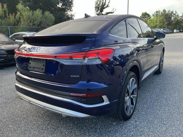 used 2023 Audi Q4 e-tron Sportback car, priced at $26,200