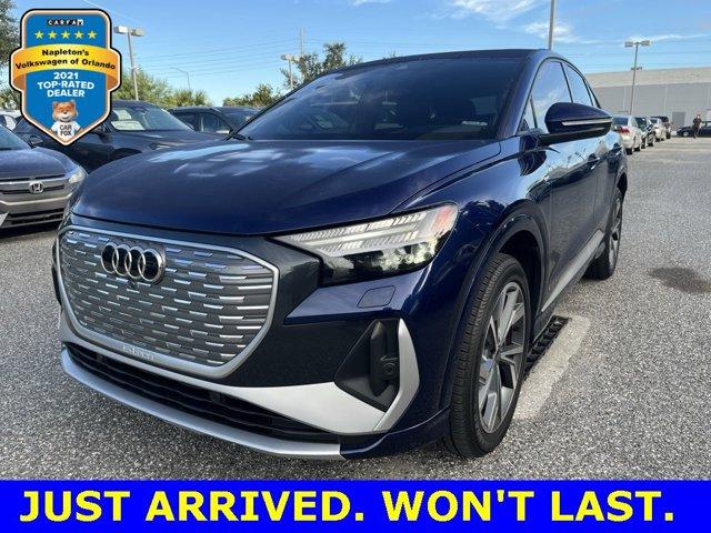 used 2023 Audi Q4 e-tron Sportback car, priced at $26,200