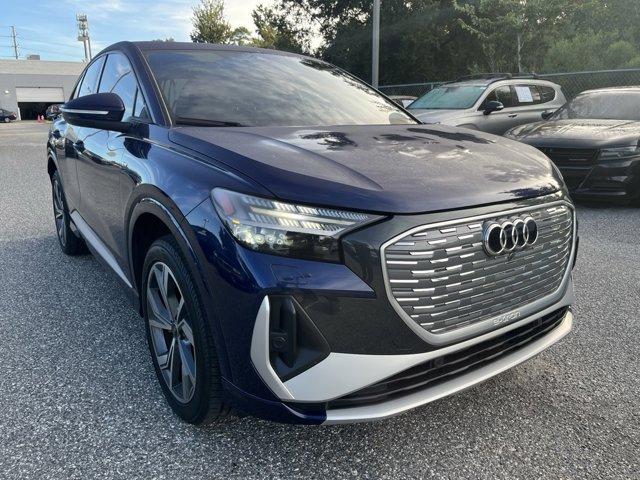 used 2023 Audi Q4 e-tron Sportback car, priced at $26,200