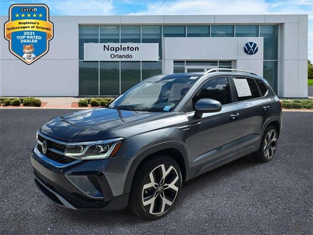 used 2023 Volkswagen Taos car, priced at $21,900