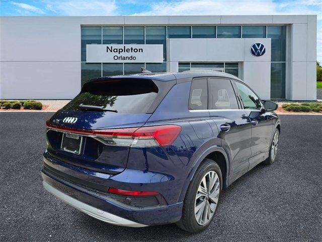 used 2023 Audi Q4 e-tron car, priced at $28,000
