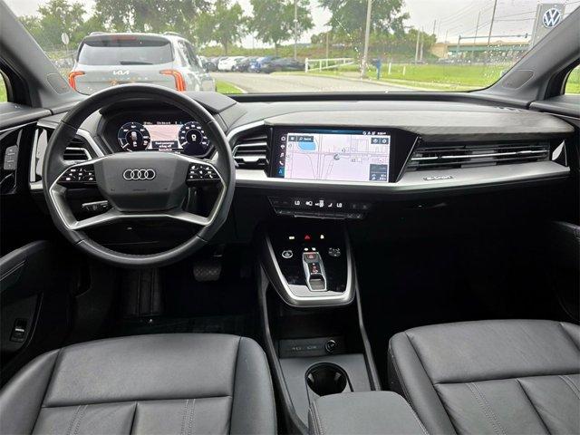 used 2023 Audi Q4 e-tron car, priced at $28,000