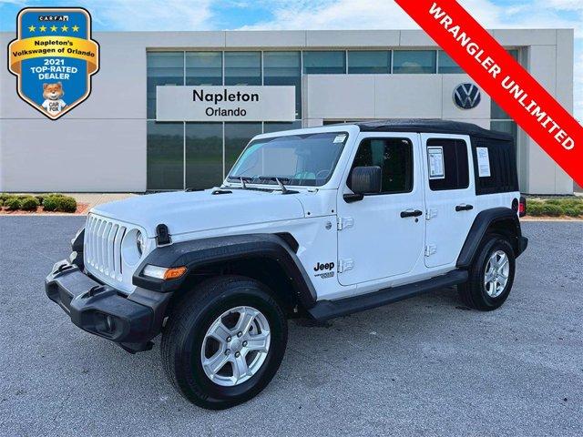 used 2021 Jeep Wrangler car, priced at $26,373