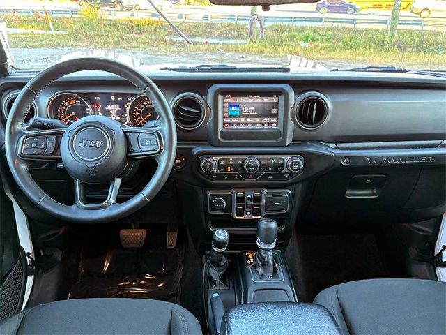 used 2021 Jeep Wrangler car, priced at $26,373