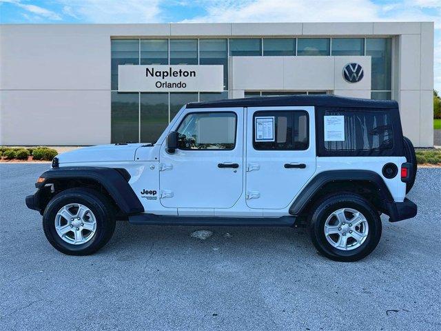 used 2021 Jeep Wrangler car, priced at $26,373