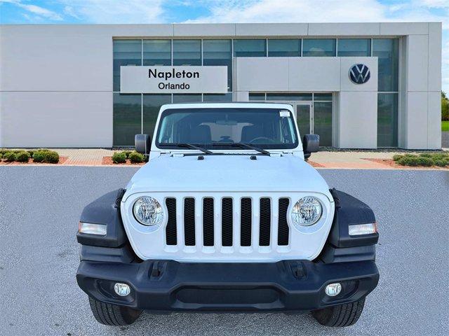 used 2021 Jeep Wrangler car, priced at $26,373