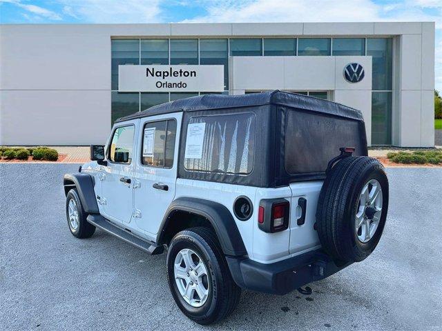 used 2021 Jeep Wrangler car, priced at $26,373