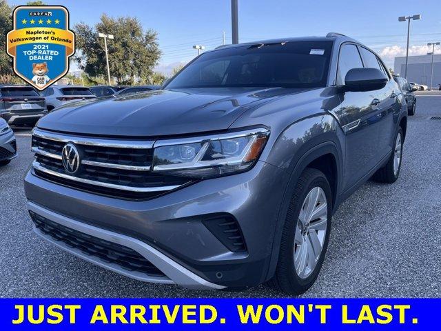 used 2022 Volkswagen Atlas Cross Sport car, priced at $21,000
