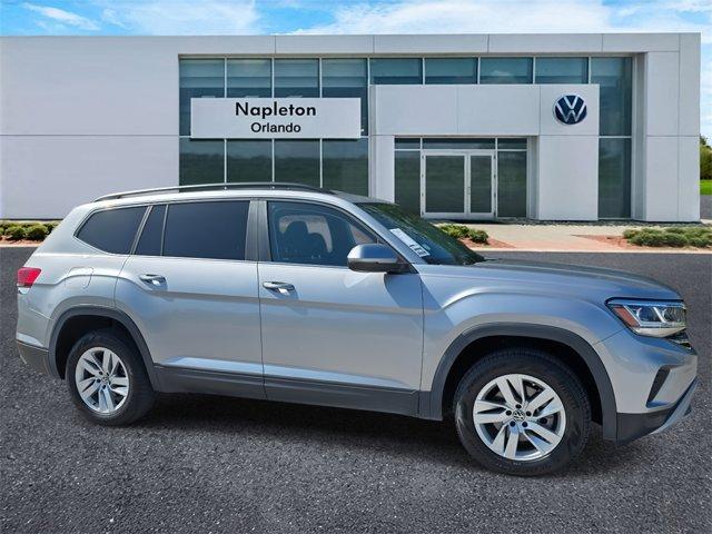 used 2021 Volkswagen Atlas car, priced at $19,500