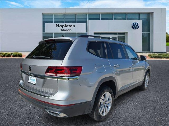 used 2021 Volkswagen Atlas car, priced at $19,500