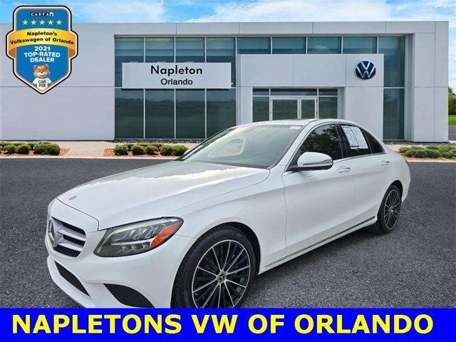 used 2021 Mercedes-Benz C-Class car, priced at $22,900