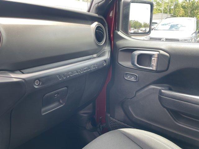 used 2021 Jeep Wrangler car, priced at $34,500