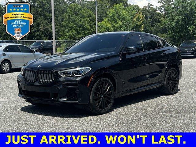 used 2022 BMW X6 car, priced at $58,900