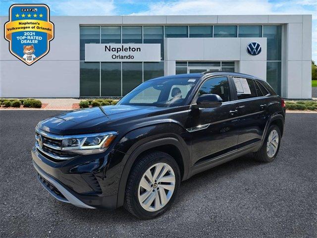 used 2021 Volkswagen Atlas Cross Sport car, priced at $22,700