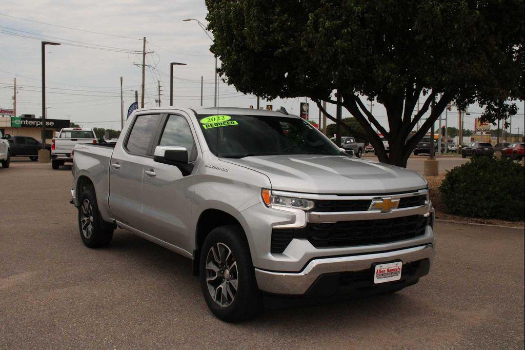used 2022 Chevrolet Silverado 1500 car, priced at $36,294