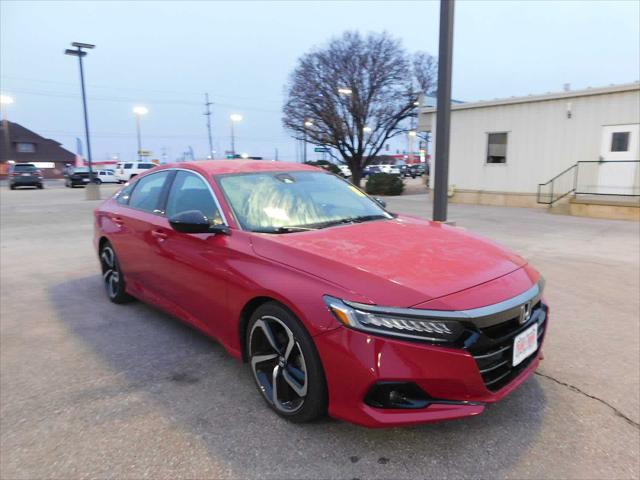 used 2021 Honda Accord car, priced at $26,255