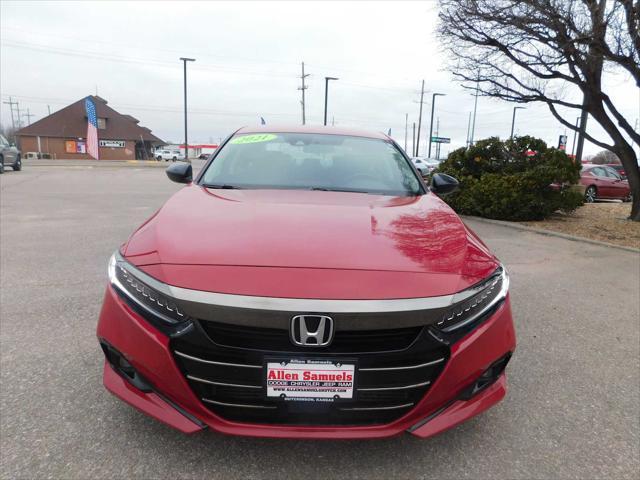 used 2021 Honda Accord car, priced at $24,999