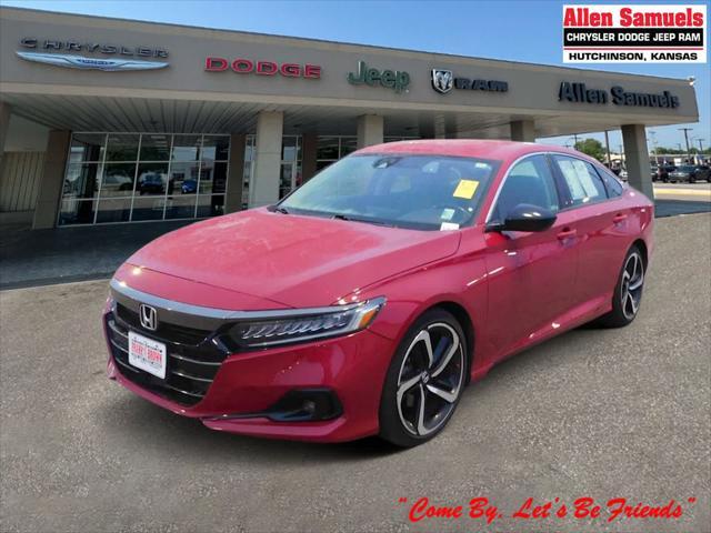 used 2021 Honda Accord car, priced at $26,255