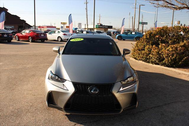 used 2018 Lexus IS 350 car, priced at $26,742