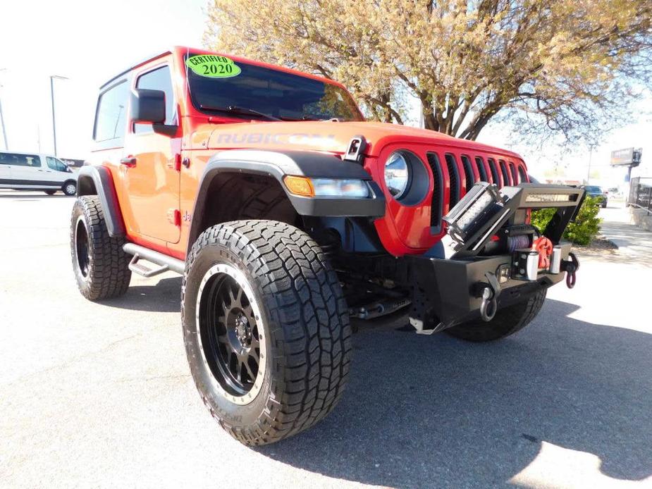 used 2020 Jeep Wrangler car, priced at $37,129