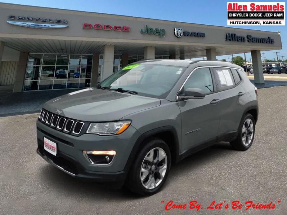 used 2021 Jeep Compass car, priced at $23,971