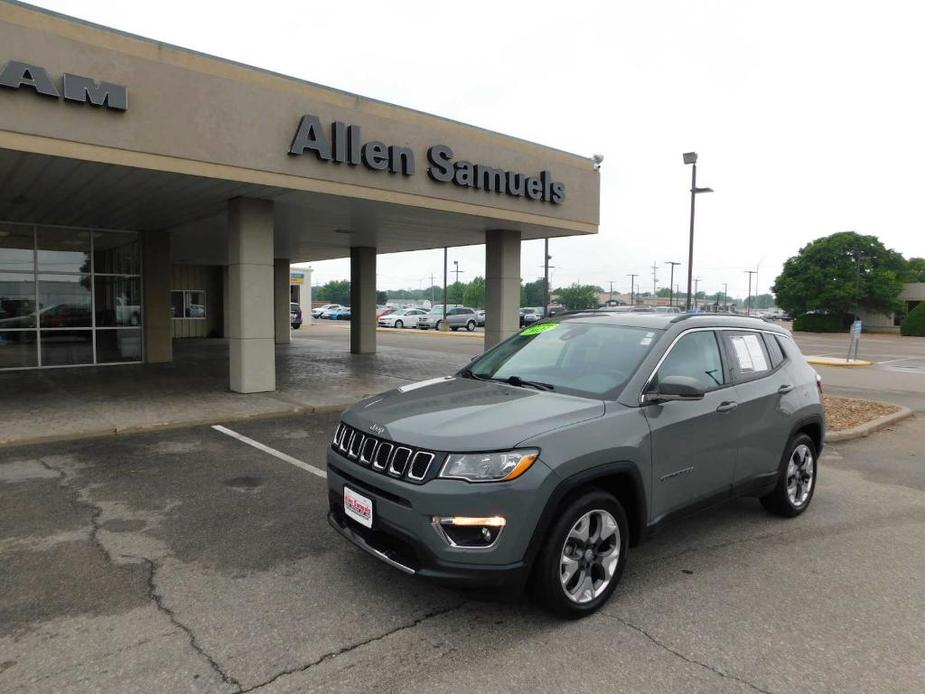used 2021 Jeep Compass car, priced at $24,971