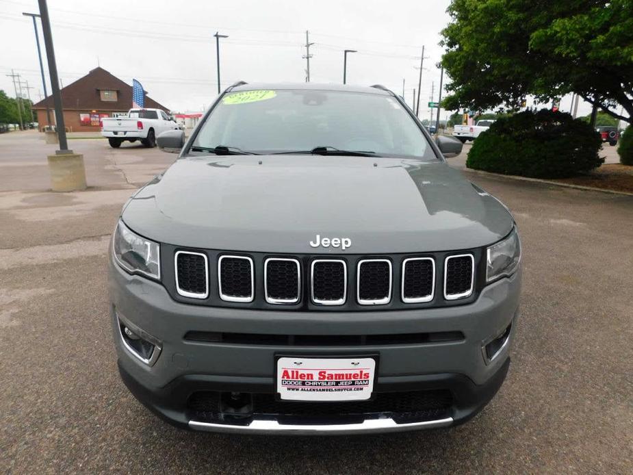 used 2021 Jeep Compass car, priced at $23,971