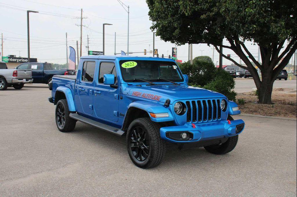 used 2022 Jeep Gladiator car, priced at $41,844