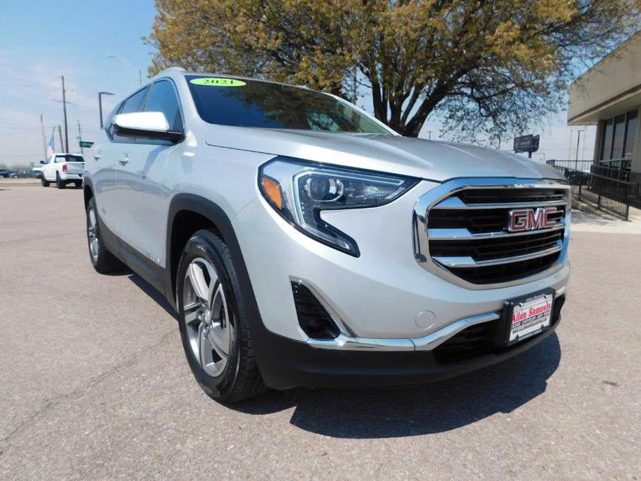 used 2021 GMC Terrain car, priced at $24,982