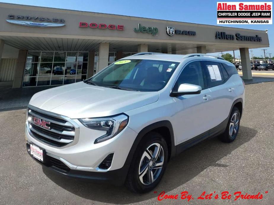 used 2021 GMC Terrain car, priced at $23,871