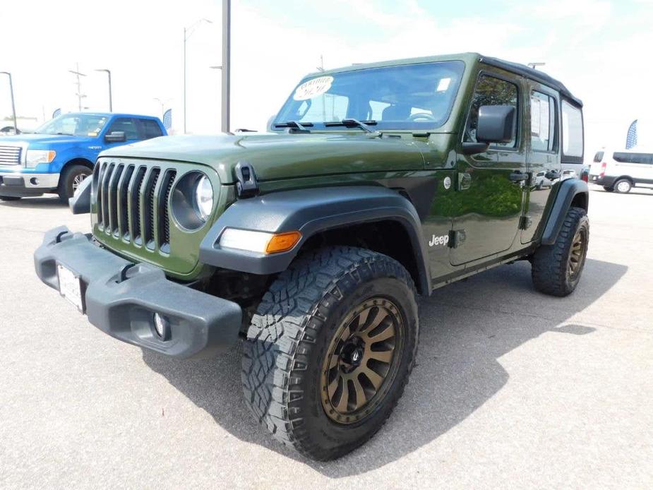 used 2020 Jeep Wrangler Unlimited car, priced at $34,971
