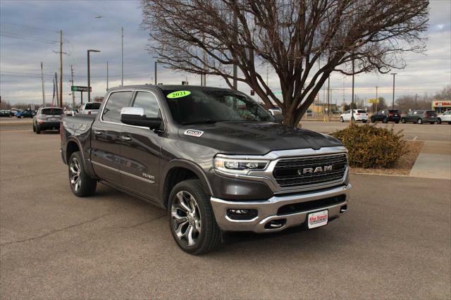 used 2021 Ram 1500 car, priced at $51,455