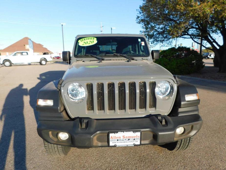 used 2020 Jeep Wrangler Unlimited car, priced at $31,971