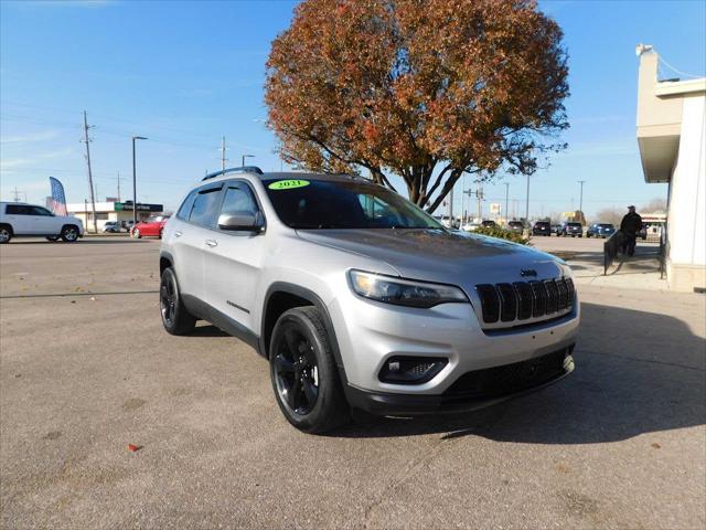 used 2021 Jeep Cherokee car, priced at $25,788