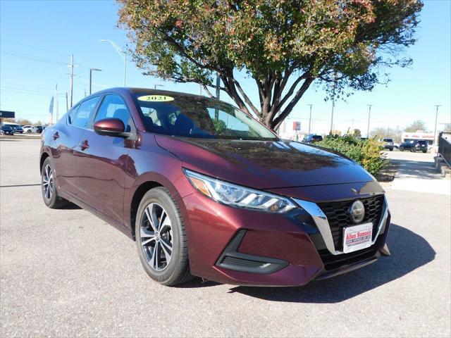 used 2021 Nissan Sentra car, priced at $15,999