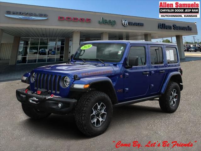 used 2020 Jeep Wrangler Unlimited car, priced at $36,998