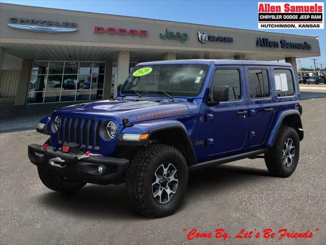 used 2020 Jeep Wrangler Unlimited car, priced at $36,998