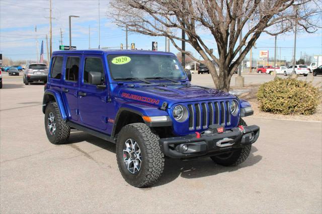 used 2020 Jeep Wrangler Unlimited car, priced at $36,998