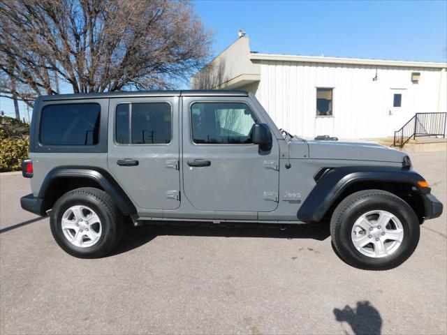 used 2021 Jeep Wrangler Unlimited car, priced at $27,231