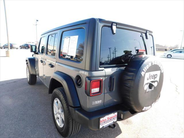 used 2021 Jeep Wrangler Unlimited car, priced at $27,231